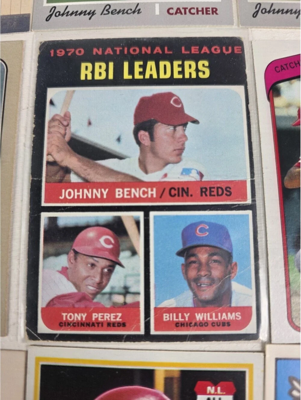 Johnny Bench Collection 85 Baseball Card LOT Vintage Topps Donruss Diamond Kings